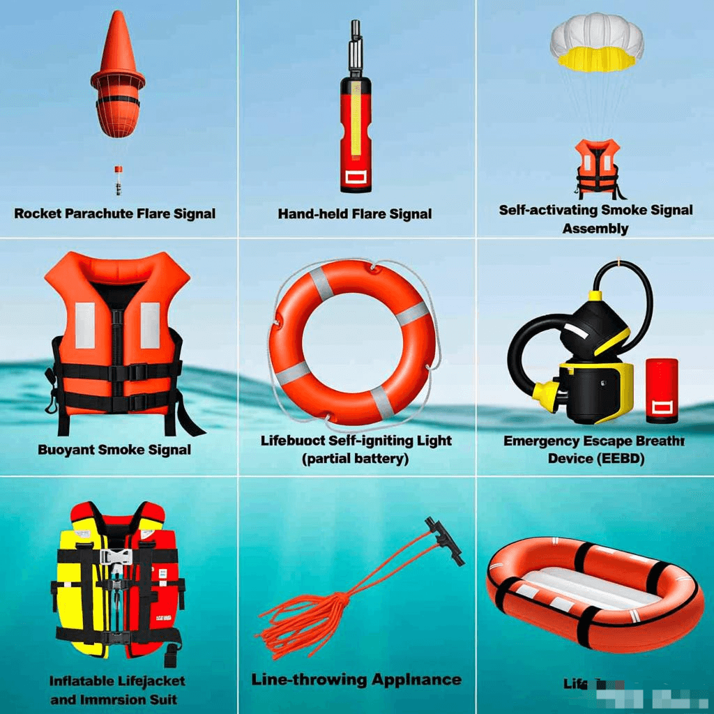 life saving appliances